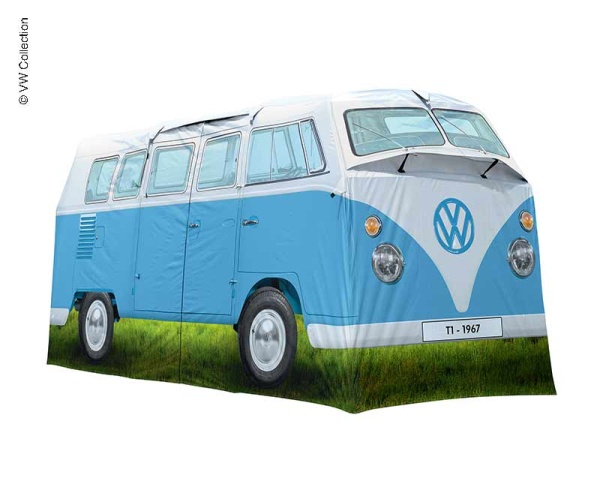 Campingzelt VW Collection T1 Blau, Familienzelt für 4 Personen
