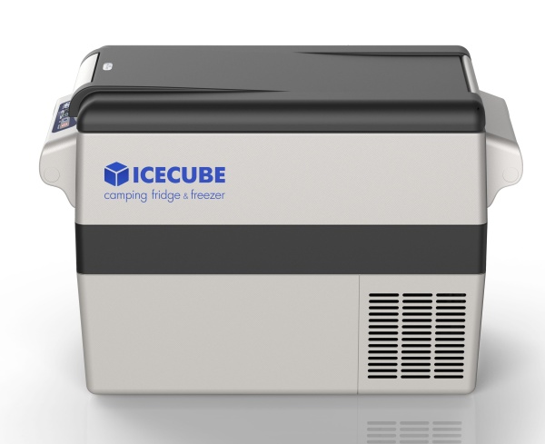 Компрессорный автохолодильник ICE CUBE IC40 серый