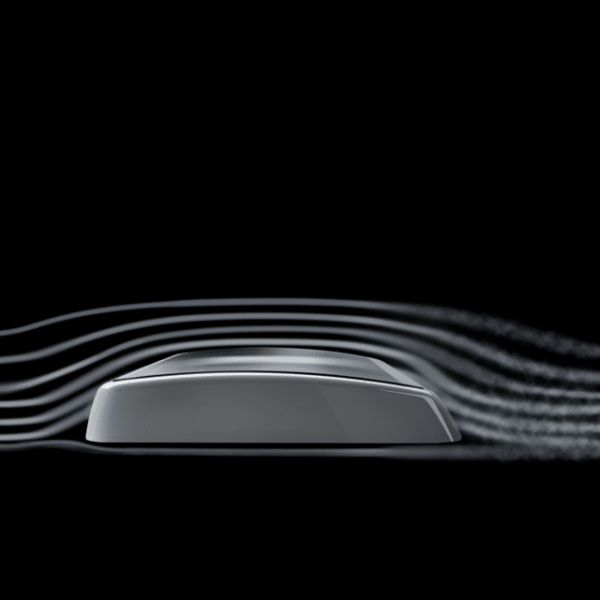 Люк Dometic Midi Heki Style, 700х500 мм, рычаг,серый,угол 60гр,25-60,без принудительной вентиляци