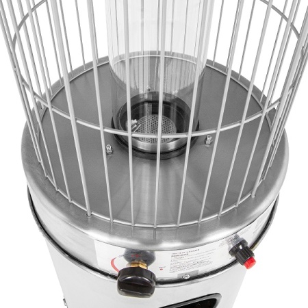 Уличный газовый обогреватель Aesto A-07T, нерж.сталь