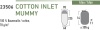 Вставка в мешок спальный   HIGH PEAK Cotton Inlett Mummy