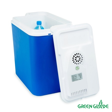 Термоэлектрический автохолодильник Green Glade 24 литра, питание 12V