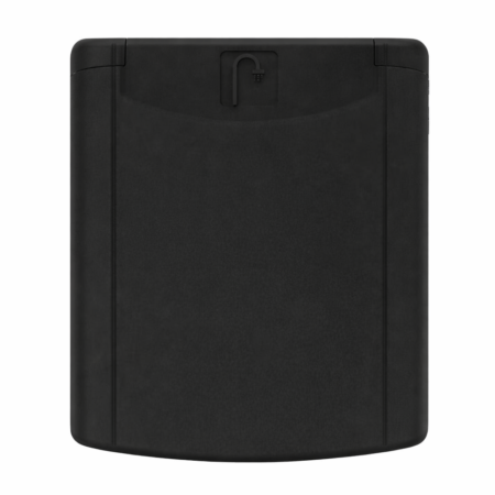 Розетка внешняя для подключения душа с смесителем, магнитная, чёрная