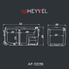 Компрессорный автохолодильник Meyvel AF-SD36 (12/24V)