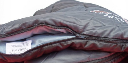 Спальный мешок INDIANA Camper R-zip от -6 °C (одеяло с подголовником 195+35X90 см)