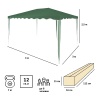 Тент садовый Green Glade 1029 3х4х2,5м полиэстер
