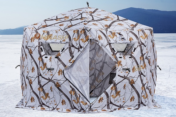 Палатка для рыбалки 8-местная HIGASHI Winter Camo Sota, зимняя, до -25C