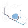 Газовый котел Truma Boiler BG10 10л без водонагревателя