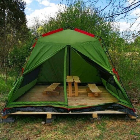 Палатка-шатер Tramp Lite Bungalow (зеленый)