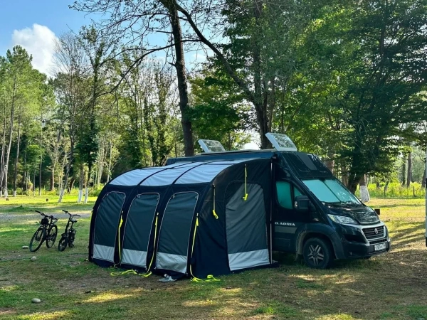 Надувная палатка для каравана Air Cuckoo ширина 3,9 м