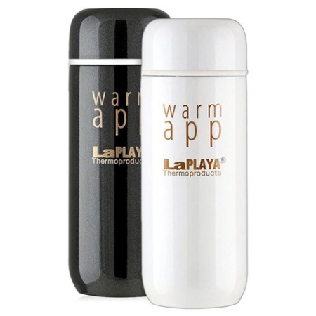Набор LaPlaya WarmApp термосы (0,2 литра), белый/черный