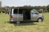 Маркиза Fiamma F40van 2.7м, накрышная механическая, корпус чёрный, полотно серое