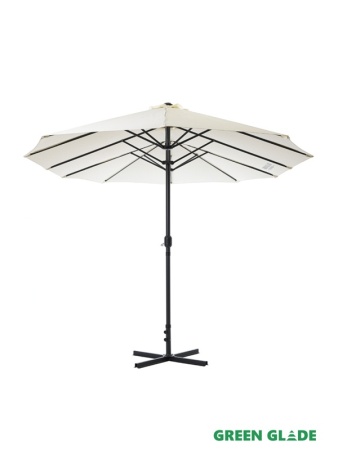 Зонт садовый Green Glade 72141 бежевый