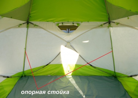 Утепленная зимняя палатка ЛОТОС КубоЗонт 4 Классик Термо 2022