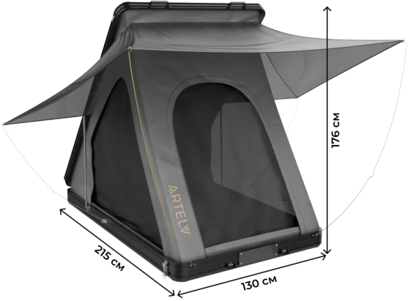 Накрышная автомобильная палатка ARTELV ROOF TENT P