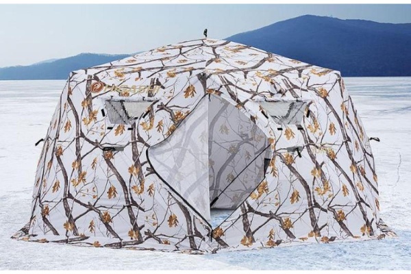 Зимняя палатка HIGASHI WINTER CAMO YURTA