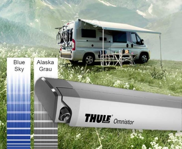 Купить  маркиза thule omnistor 6200 накрышная/ 2,60 м - 4,50 м  для авто, кемперов и домов на колесах по доступным ценам
