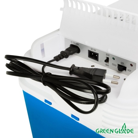 Термоэлектрический автохолодильник Green Glade 24 литра, питание 12/220V тепло/холод